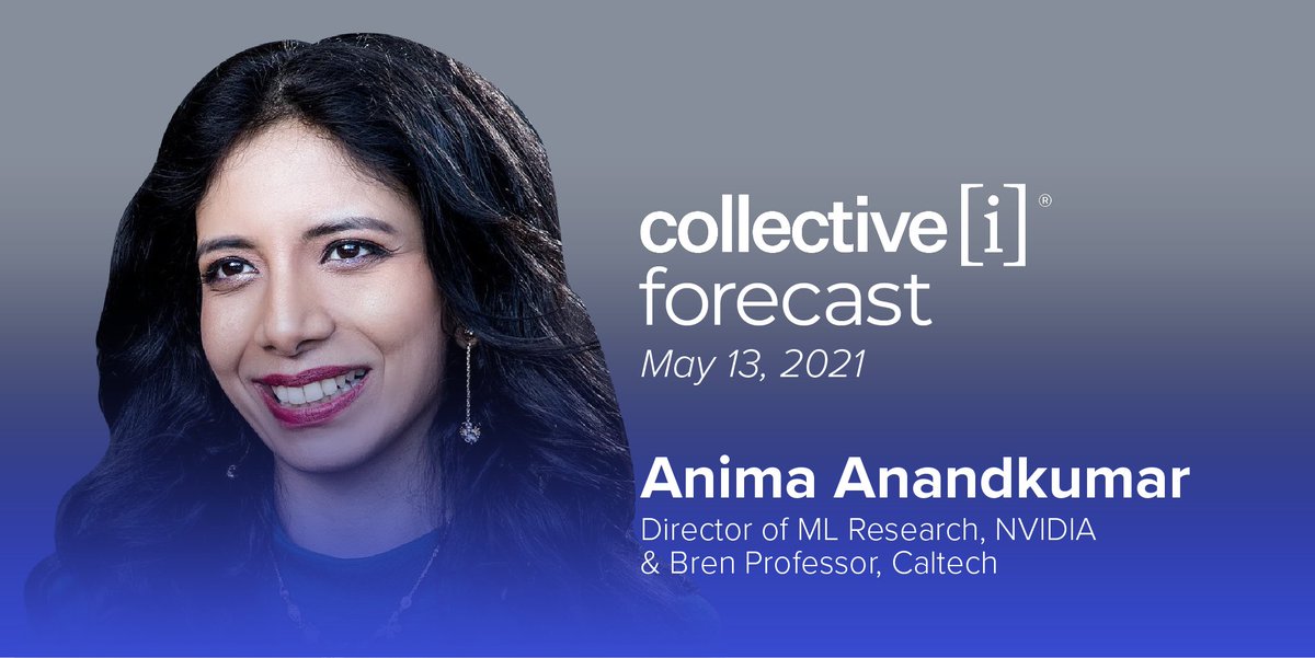 Today –– Thurs, 5/13 –– at 4 P.M. ET: “AI’s next move: Neural networks &amp; the infrastructure accelerating innovation” ft. @NVIDIA Director of ML Research and <a href="/Caltech/">Caltech</a> Bren Professor, Anima Anandkumar. It’s not too late to RSVP! ciforecast.com 

#ciForecast #ai #chips
