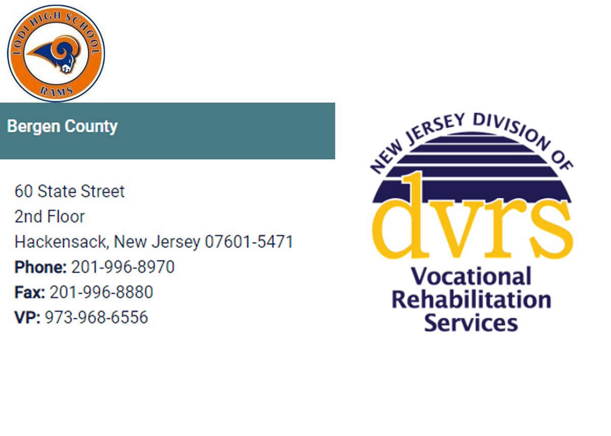 New Jersey Division of Vocational Rehabilitation Services (DVRS