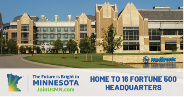 Minnesota is home to 16 Fortune 500 companies and thousands of thriving small businesses. Check out  joinusmn.com/?blitz-5 to explore more. #JoinUsMN #EDW2021 #econdevweek