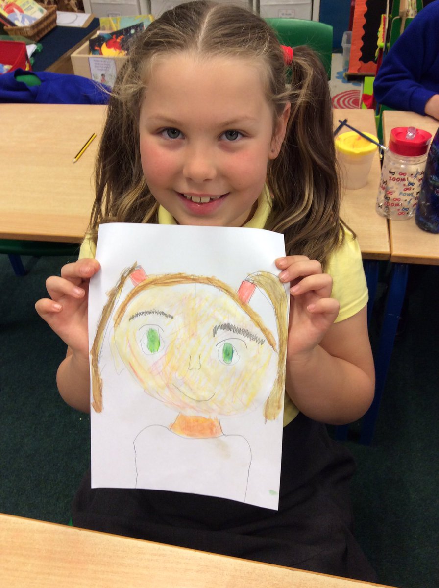 stlukesyr2's tweet photo. We have been doing self portraits in paint club today. 🎨 https://t.co/5Lw0Wla7vA