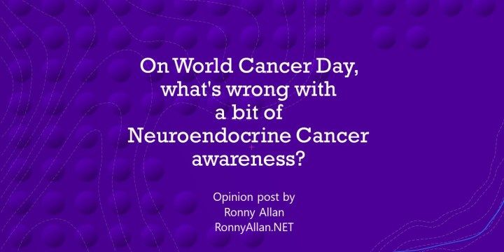 Awareness archive (to date) – via <a href="/RonnyAllan1/">Ronny Allan</a> – #NeuroendocrineCancer buff.ly/3ebF9Yr