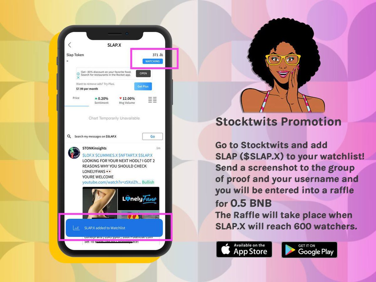 termostakiafet's tweet photo. Join our promotion and send a screen shot to our Telegram group! You will be entered into the raffle with a chance of winning 0.5 BNB!
Telegram: https://t.co/RcyqEyMHg4
#SlapApp #SlapAppDating #Gotslapped https://t.co/Xt2ZMXcESk