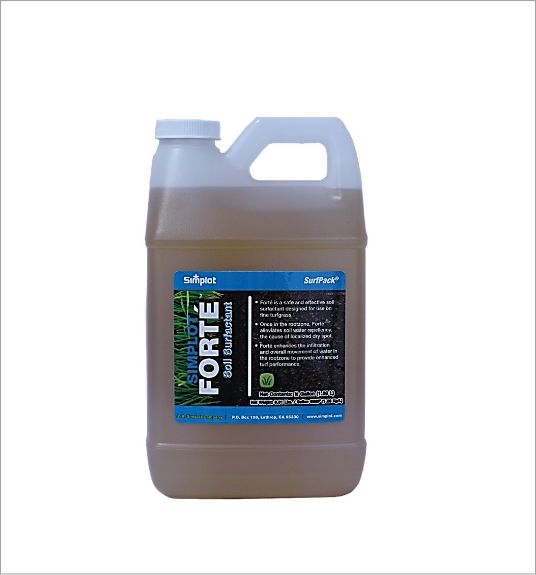 SimplotTurf's tweet image. A unique wetting agent chemistry to  match the uniqueness of your soil. Contact your Simplot rep today learn more! #PerformancePack #SurfPack