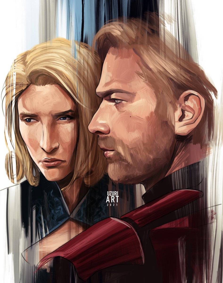 uzuriartonline's tweet photo. I’ve finally checked Satine and Obi-Wan off my bucket list.

@starwars #StarWars #digitalart #fanart https://t.co/mKlCV6mS9G