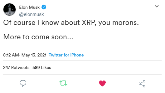 XRP_Productions's tweet photo. Wow!  @elonmusk 👀👀👀

#XRP #XRPtheStandard https://t.co/e05MFJzzmN