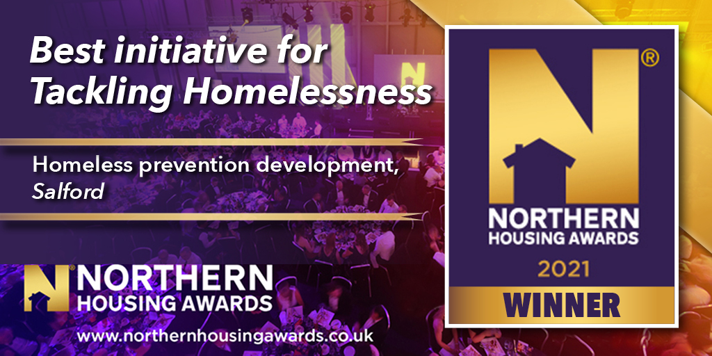 ForHousing (@forhousing) on Twitter photo We’re thrilled to have won Best initiative for Tackling Homelessness at today’s <a href="/NorthernHAwards/">Northern Housing Awards</a> in recognition for our innovative development in Salford which turned derelict garage sites into homes to help tenants get their lives back on track. Well done to the other finalists We’re thrilled to have won Best initiative for Tackling Homelessness at today’s <a href="/NorthernHAwards/">Northern Housing Awards</a> in recognition for our innovative development in Salford which turned derelict garage sites into homes to help tenants get their lives back on track. Well done to the other finalists