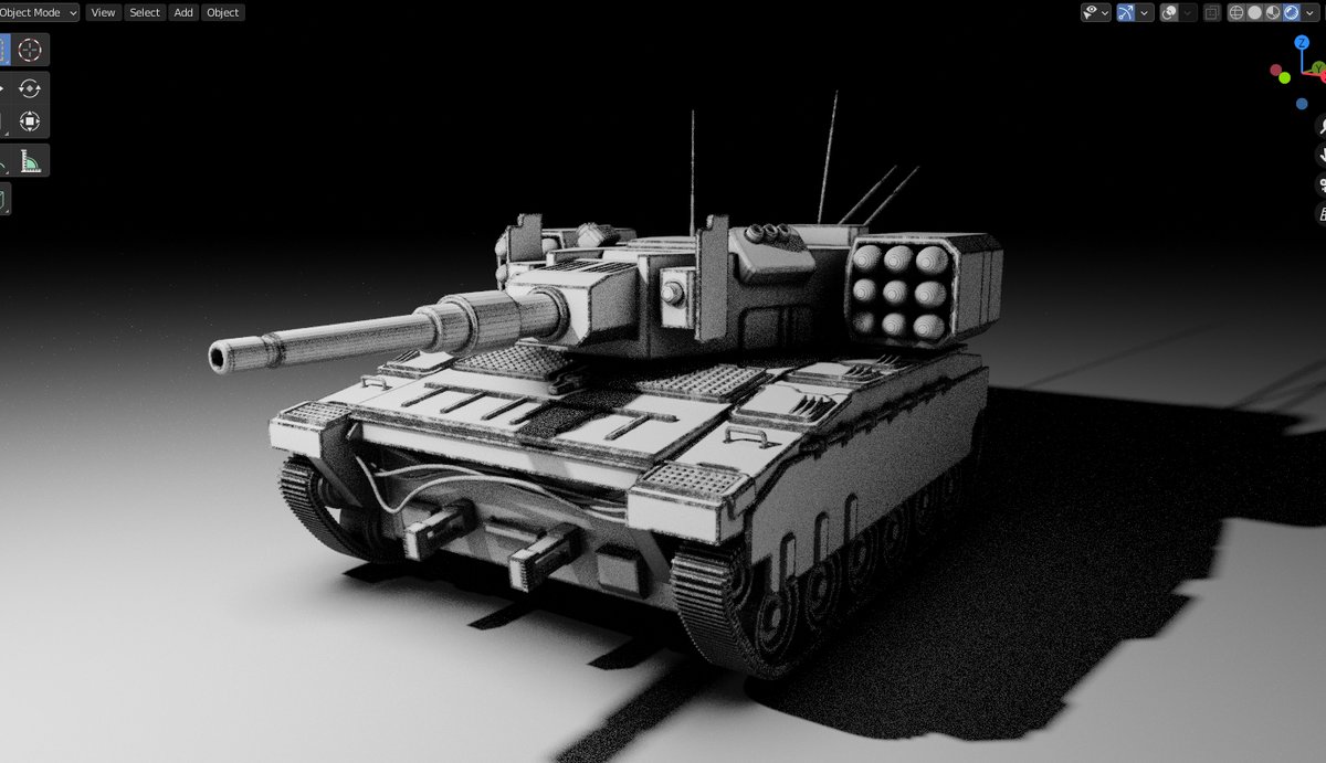 kushirosea's tweet image. #gridmodeler make a tank with 2 hours🙂
I am happy with the result😄
#b3d #blender #3d #3dart #gamedev