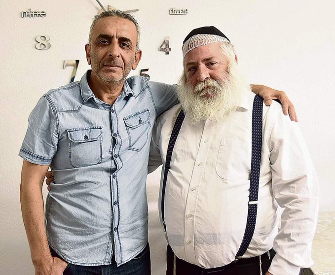 Afshine Emrani MD FACC's tweet - "This is Muslim Arab Jamal Amara from Kfar  Kanna who saved Jewish Reuven Nehorai after being caught in a lynching  attempt by a small handful of