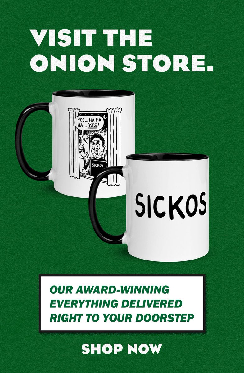 The Onion Visit The Onion Store Your Happiness Is Our Financial Gain T Co Xcvkr6p0wu T Co R3xd3ec8na Twitter The Onion Visit The Onion Store Your Happiness Is Our Financial Gain T Co Xcvkr6p0wu T Co R3xd3ec8na Twitter