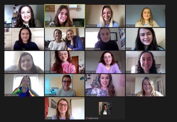 Dr Ciara Keegan-Gunning (@ciara__gunning) on Twitter photo The loveliest surprise at the end of our final lecture <a href="/ABA_NUIG/">ABA_University of Galway</a> this morning - seeing the faces I’ve missed so much this year! Our incredibly kind, talented, resilient and committed second years ☺️
The future is bright @nuigPsychology ✨ The loveliest surprise at the end of our final lecture <a href="/ABA_NUIG/">ABA_University of Galway</a> this morning - seeing the faces I’ve missed so much this year! Our incredibly kind, talented, resilient and committed second years ☺️
The future is bright @nuigPsychology ✨
