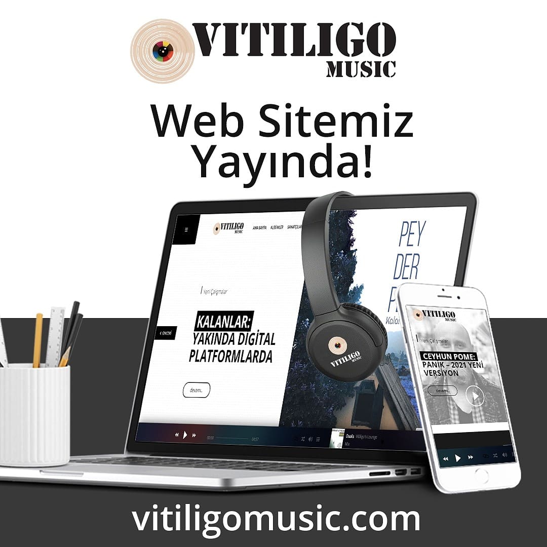 vitiligomusic.com websayfamız yayında..
yepyeni çalışmalar için takipte kalın...
#vitiligomusic #music #musicplatform #cihansezermusic #cihansezer #musicproduction #newbrand #brandnew