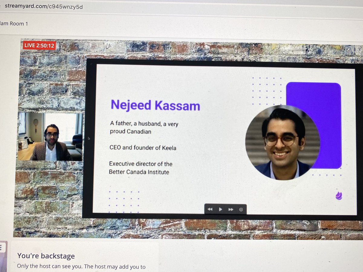 SamLapradeCFRE's tweet photo. My friend ... and the CEO of @keeladotco @nejeed ... sharing his wisdom about AI with #DataSlam @FundEverywhere @tclaybuck Grateful for your partnership Keela! https://t.co/eGs3OSWGVv