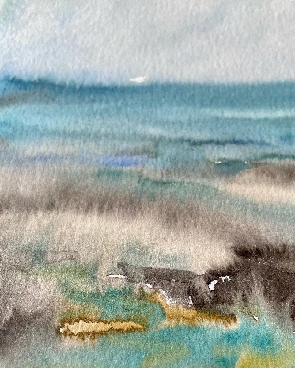 LizAtkin's tweet image. Sneaky peek 👀 my new #WhistableWatercolours are coming...

Creating my ink &amp;amp; watercolour drawings continues to be a positive refocus for my #skinpicking &amp;amp; #anxiety during challenging times in the #pandemic. I’ll be selling as part of #Artistsupportpledge 

#MentalHealth