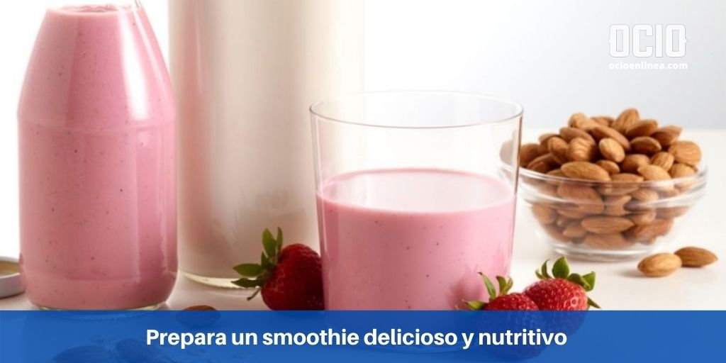 Para consumir a media mañana o media tarde como un snack o colación te dejamos algunas recomendaciones para preparar un smoothie ocioenlinea.com/gastronomia/re…
