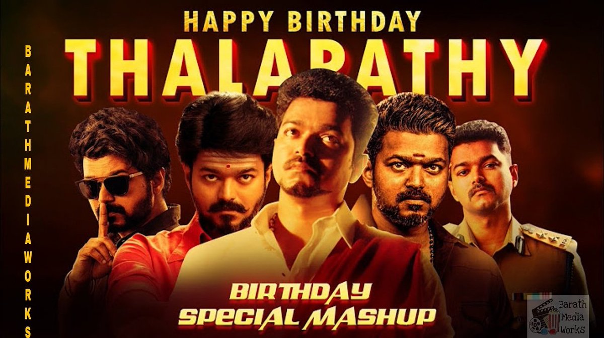 BMediaworks's tweet photo. Thalapathy Vijay tribute video 
Tomorrow on 9 clock 
Link https://t.co/3O4xtOQlvD https://t.co/RUELSgBXka