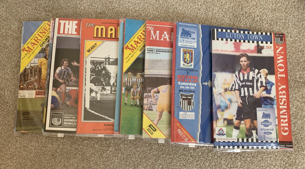 The account is closing in on 3000 followers!!! 😍🖤🤍

To commemorate that landmark, I'm giving away some programme bundles to keep you up to speed with your Grimsby Town history!!

Simply follow the account and retweet this to be in with a chance of winning one.

UTM
#GTFC
