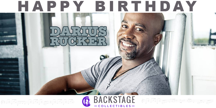 Happy Birthday to Hootie, aka Darius Rucker!    