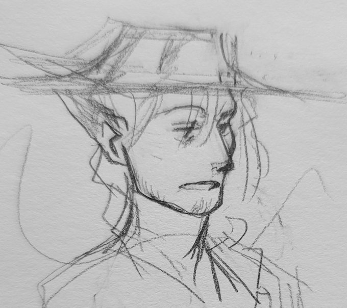 Dsmp Philza + Grey Warden Phil redesign sketch :] 