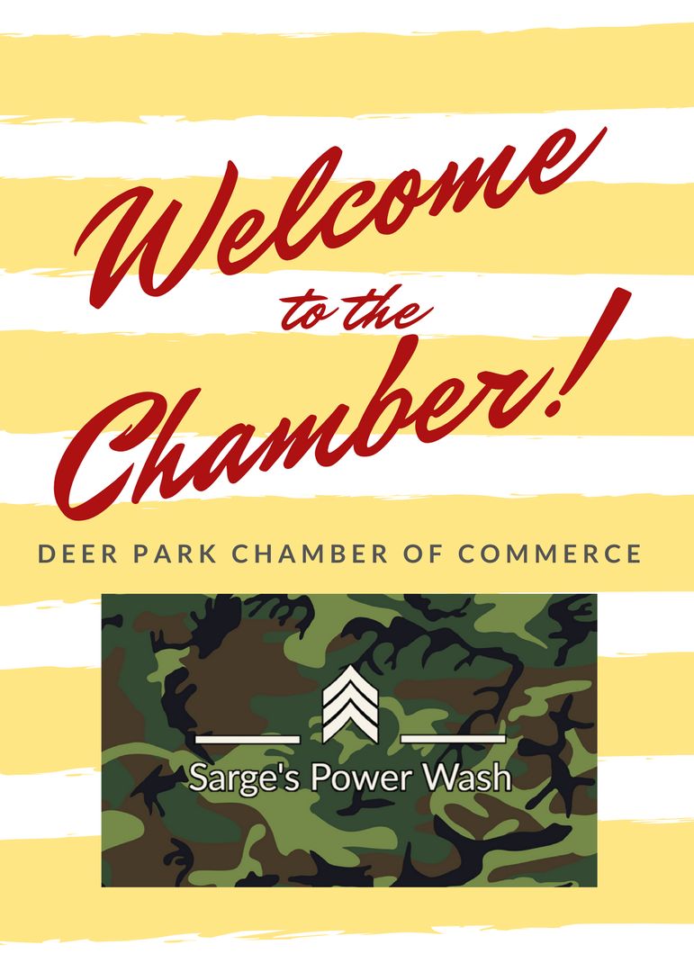 Welcome to the Chamber!
#welcome #chamber #member #deerpark #texas