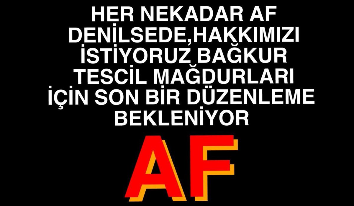 Bagkur Tescil Kaydı 
sosyal güvenliğin anayasal bir hak olması hasebiyle , bagkur tescil magduriyeti giderilmeli ve sigortalılık hakları iade edilmelidir.<a href="/vedatbilgn/">Vedat Bilgin</a>  <a href="/tcbestepe/">T.C. Cumhurbaşkanlığı</a> <a href="/HMBakanligi/">T.C. Hazine ve Maliye Bakanlığı</a> <a href="/RTErdogan/">Recep Tayyip Erdoğan</a> <a href="/resulkurt34/">Doç. Dr. Resul Kurt</a> #bagkurtescilmagdurlari <a href="/akpartiistanbul/">AK Parti İstanbul</a> <a href="/deryayanikashb/">Derya Yanık</a> <a href="/BY/">Binali Yıldırım</a>