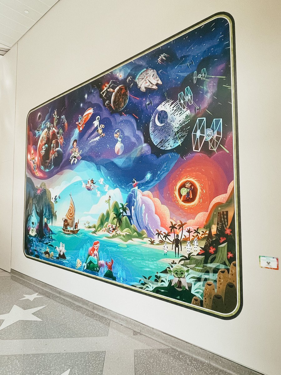 Blown away by what <a href="/nyphospital/">NewYork-Presbyterian</a> and <a href="/Disney/">Disney</a> have done at Morgan Stanley Children’s Hospital. Taking patient experience to the next level! #DisneyMagic 💫