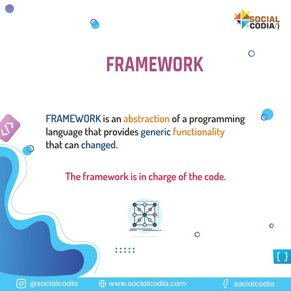 SocialCodia's tweet photo. FRAMEWORK vs LIBRARY? #SocialCodia

Don't forgot to share with your friend.
#coders #framework #library #whatisframework #whatislibrary #frameworkvslibrary #programmer #programming #programminglife #programminglanguage #codinglife #developers #webdeveloper #softwaredeveloper #PHP https://t.co/lkPtczX3oC