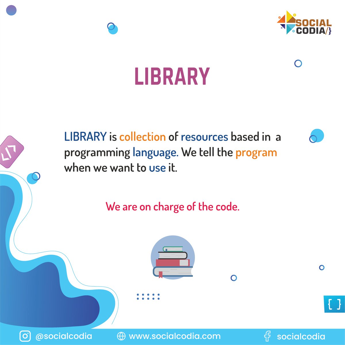 SocialCodia's tweet photo. FRAMEWORK vs LIBRARY? #SocialCodia

Don't forgot to share with your friend.
#coders #framework #library #whatisframework #whatislibrary #frameworkvslibrary #programmer #programming #programminglife #programminglanguage #codinglife #developers #webdeveloper #softwaredeveloper #PHP https://t.co/lkPtczX3oC