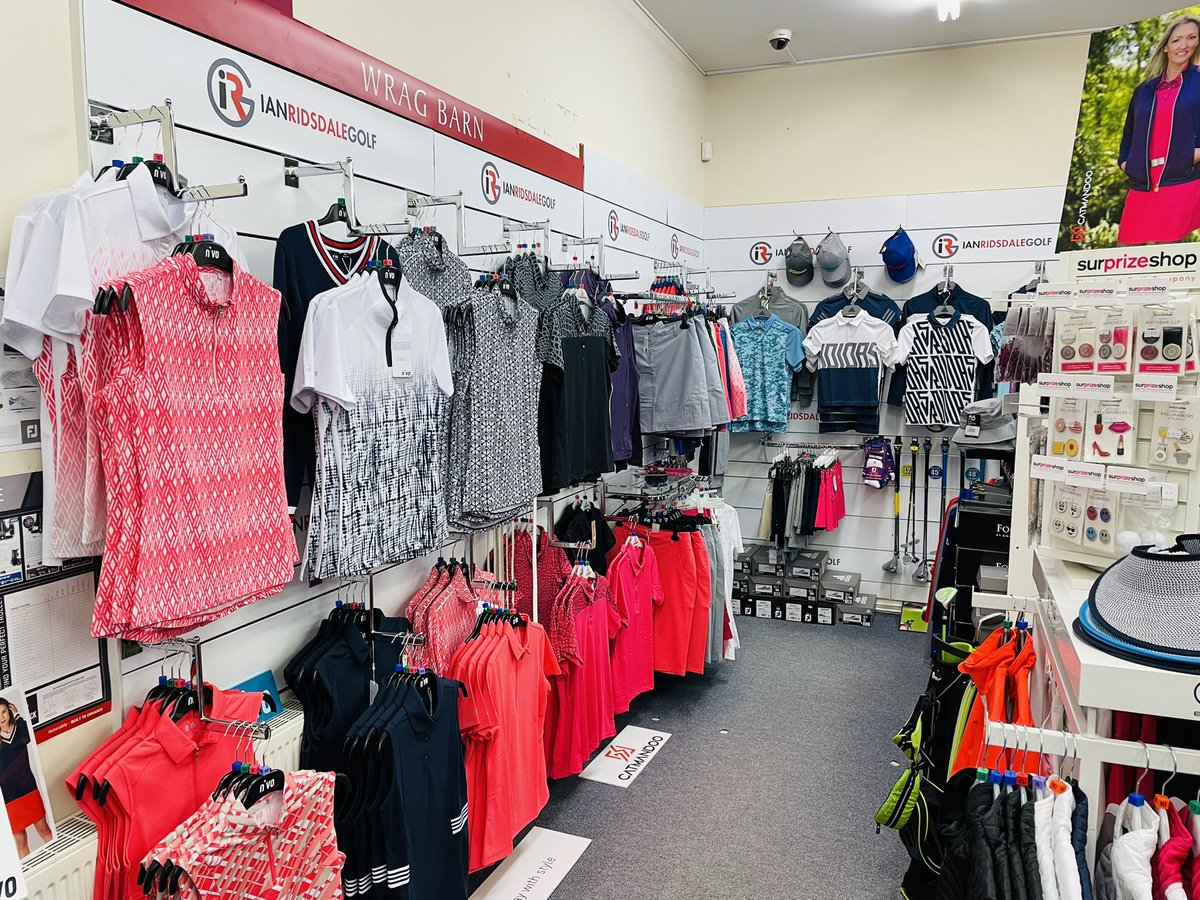 We <a href="/WragBarn/">Wrag Barn</a> have a fully stocked Professional shop for all your golfing needs &amp; proud to be a <a href="/TGI_Golf/">TGI Golf Partnership</a> partner to provide our members &amp; visitors with our best service #shoplocal 🙏,if you can,our shop is your shop 👍, our Team are here to help so don’t hesitate to ☎️ 🌈