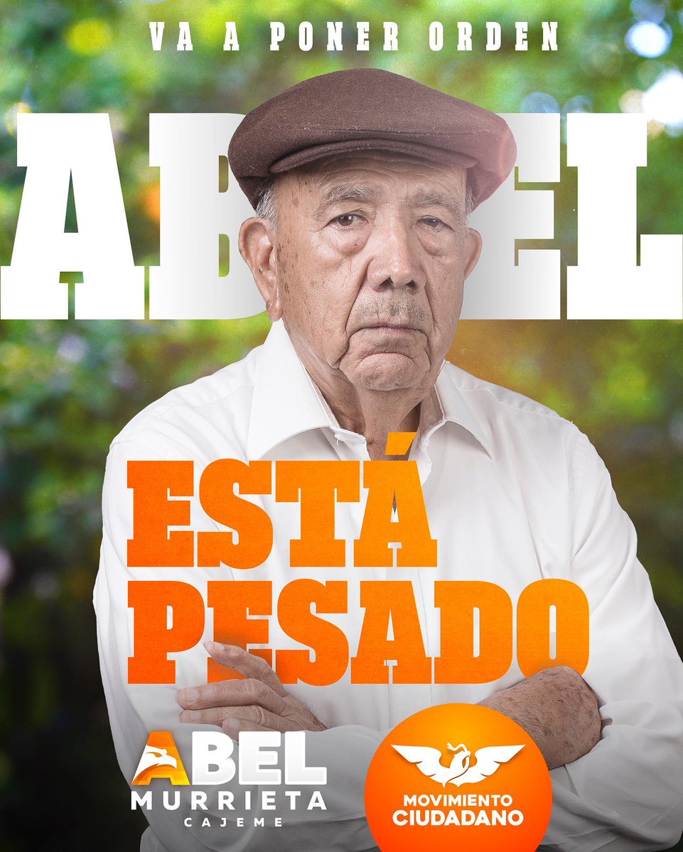 Un Cajeme próspero es un Cajeme en el que todos podemos sentirnos seguros. Cualquier ciudadano debería salir a la calle sin preocupaciones y es por eso que estoy con Abel, porque sé que #PondráOrden y que #VaEnSerio