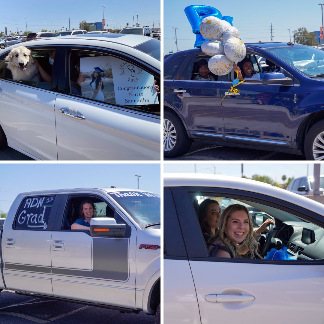 gatewayaz's tweet photo. Congratulations to the Class of 2021 Nursing Graduates!
Today we held a drive-thru pinning ceremony to celebrate their hard work and dedication π
We can't wait to see what these #GateWayGrads do next! https://t.co/5ocTHLhzog