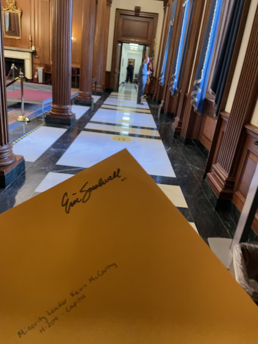 105 of my colleagues signed this letter headed to @GOPLeader McCarthy asking him to meet Officer Mike Fanone. So far, McCarthy has refused. RT to make sure Officer Fanone can tell McCarthy 1/6 was no “normal tourist day” at the Capitol. #PoliceWeek