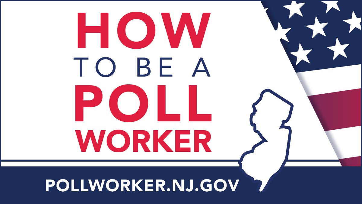 NJ_Votes's tweet photo. Our appreciation for Poll Workers runs deep. They are essential to effective &amp; inclusive elections. We need additional poll workers. ​If you want to be a poll worker click the link below to fill out an application.  
✅ Poll Worker Application: https://t.co/bl6zuabbxe   #NJVotes https://t.co/ezemYVSZuG