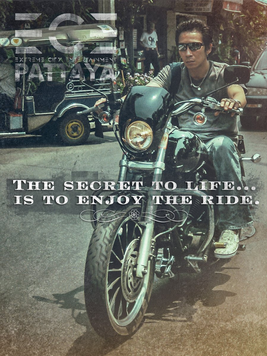 ECEPattaya's tweet photo. "As I lay rubber down the street, I pray for traction I can keep, but if I spin and to slide, please dear God protect my sweet ride."
- Amen 

We enter rainy season this weekend - 🆁🅸🅳🅴 🆂🅰🅵🅴

#pattaya #pattayacity #pattayathailand #thialand #ecepattaya #ridefree #enjoyfree https://t.co/EWWDJKjN2H