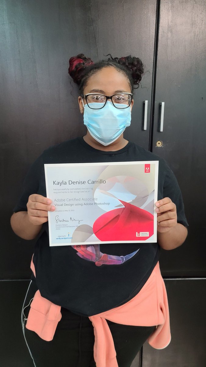 Mojo_Animation's tweet image. So proud of my student she&apos;s Certifed.... woot woot
@mojoartdojo @CronicklyAVID @ScottMuri @CTE_ECISD @Kc03110403