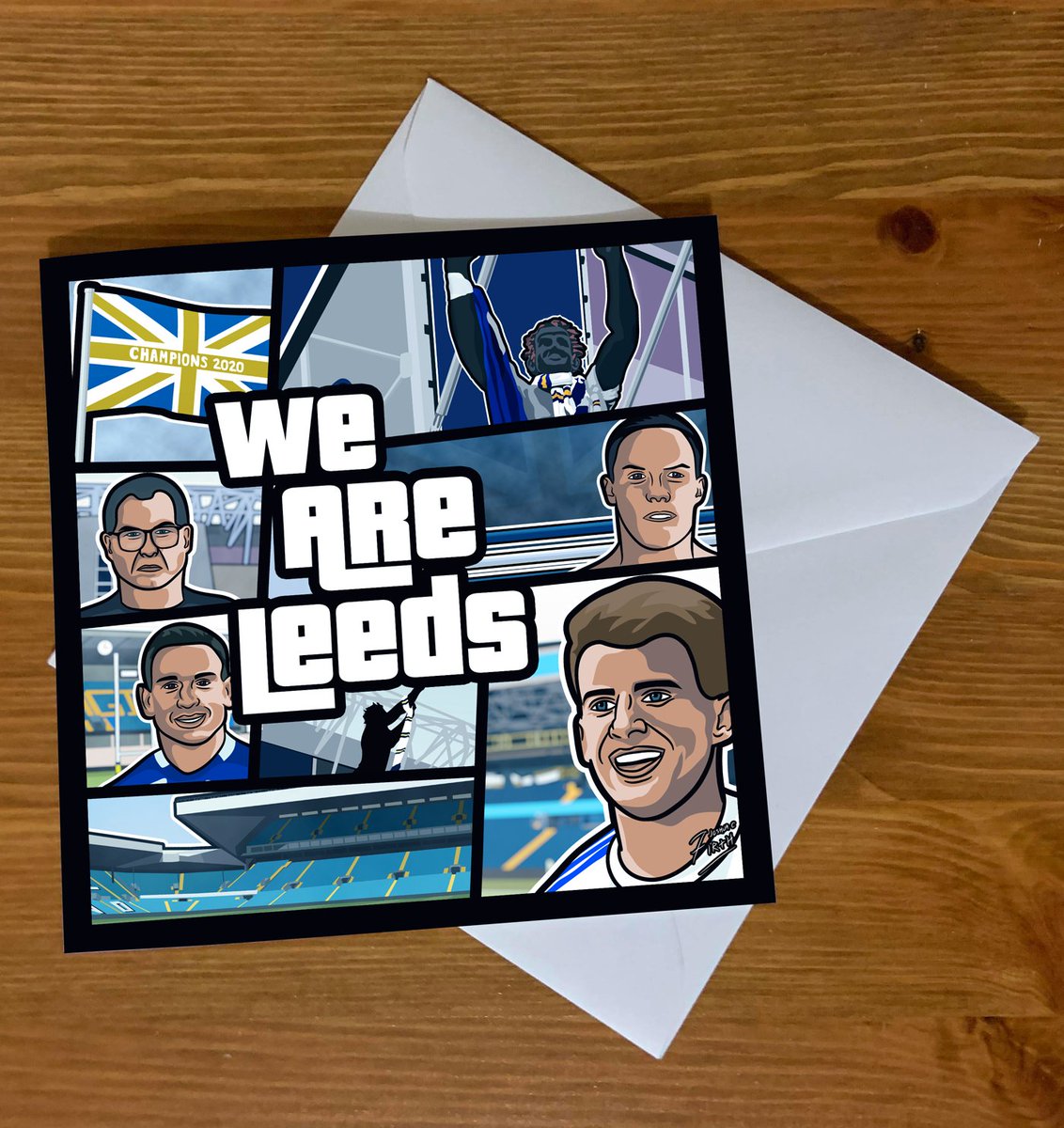 joshuacfirth's tweet photo. We are Leeds cards &amp; Happy Fathers Day cards are now available to purchase on my eBay, Etsy &amp; Depop stores!

Links to purchase are in the thread below 👇

Likes and RT's are greatly appreciated!

#lufc https://t.co/qYm1XuCn82