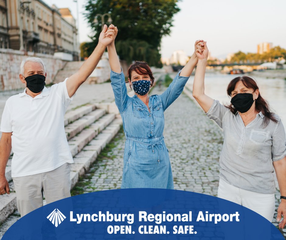 FlyLYH's tweet photo. This Summer, trust #LYH to get you back to what matters most- time with family and friends.
.
.
.
#YouAreWhyWeFly #flysafely #flylyh #Lynchburg #smartchoice #local #flylocal #community #safety #airtravel #flights #open #clean #safe #nowboarding #TSA https://t.co/3QSDcW652C