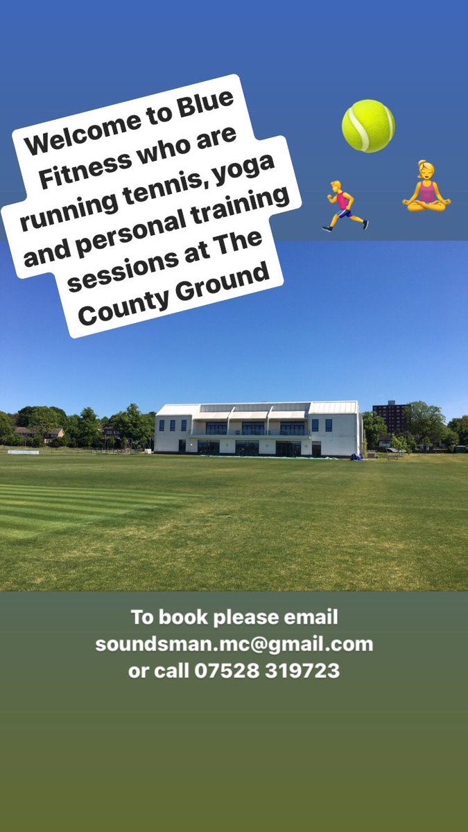 Blue Tennis are running Holiday Camps this half-term (Tues 1st-Thurs 3rd June) at The County Ground in Beckenham. Please contact Martin via details below to book ☀️