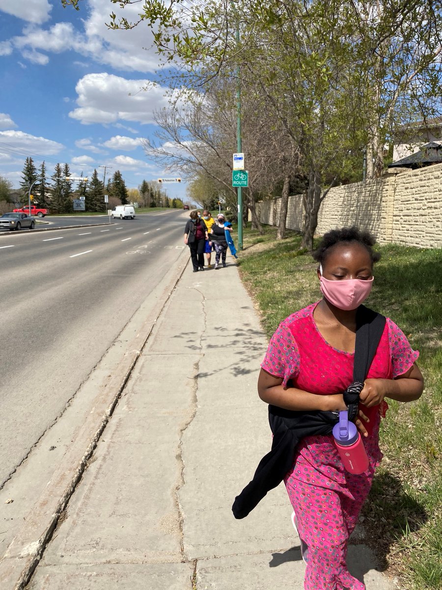 RiffelRoyals's tweet photo. Our FIP students and staff have been #MovinginFaith all week! Our crew has logged over 100 km's this week--well done!!! #MovinginFaith 2021 runs May 9-16--let's get from Holy Rosary Cathedral to the Vatican. That’s 8,067 kilometers. Will you join us? https://t.co/0O5LSmjCu3