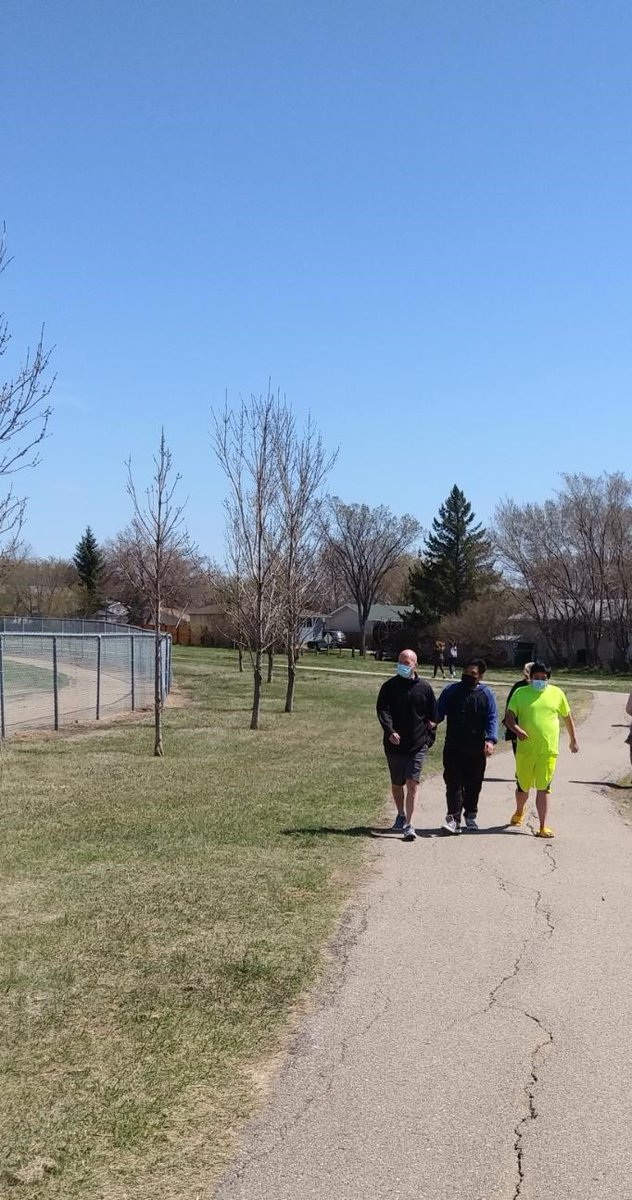 RiffelRoyals's tweet photo. Our FIP students and staff have been #MovinginFaith all week! Our crew has logged over 100 km's this week--well done!!! #MovinginFaith 2021 runs May 9-16--let's get from Holy Rosary Cathedral to the Vatican. That’s 8,067 kilometers. Will you join us? https://t.co/0O5LSmjCu3