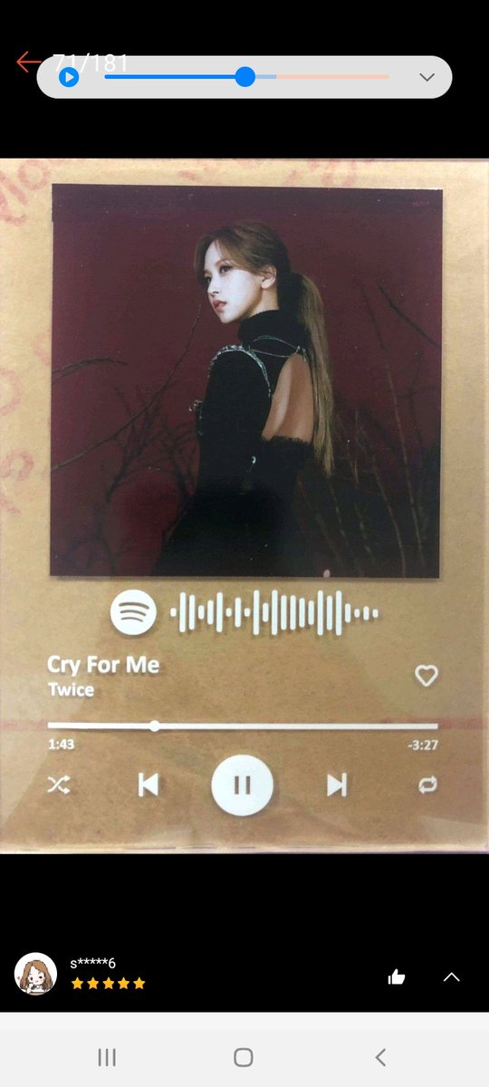 stuffbagsph's tweet photo. [Interest Check] #StuffBagsIC

Spotify Song Acrylic Plaque and keychain💙
-QR code is scannable!
-Size: 5r (5x7 inches) / Keychain (2x3 inches)
-5r with DISPLAY STAND
-Estimated Price: 5r-Php 280 / keychain-Php 200

(Disclaimer: photos for reference only, not ours) https://t.co/X7xb1NLvJL
