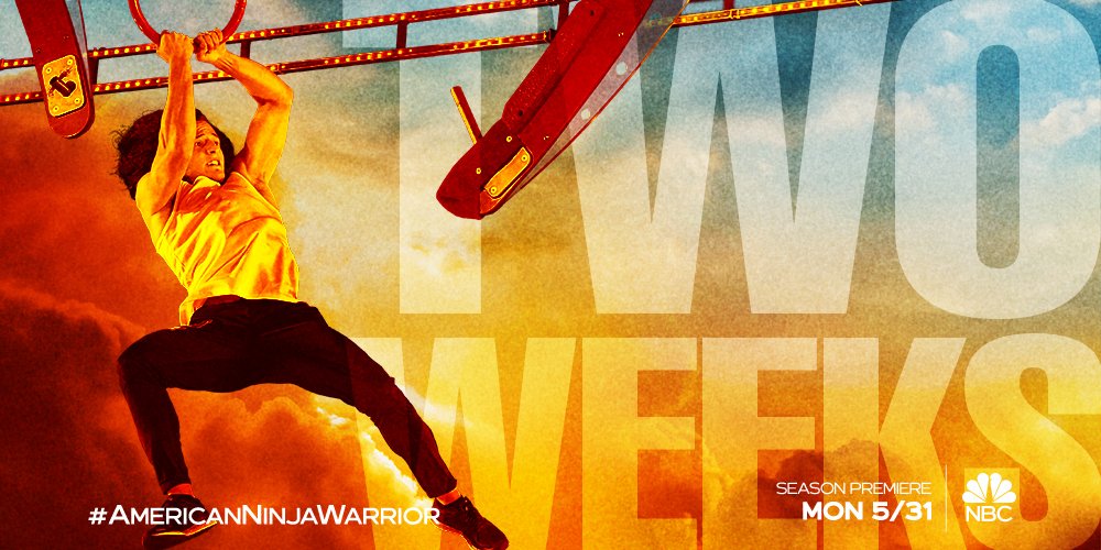 A new era of #AmericanNinjaWarrior returns in TWO WEEKS.