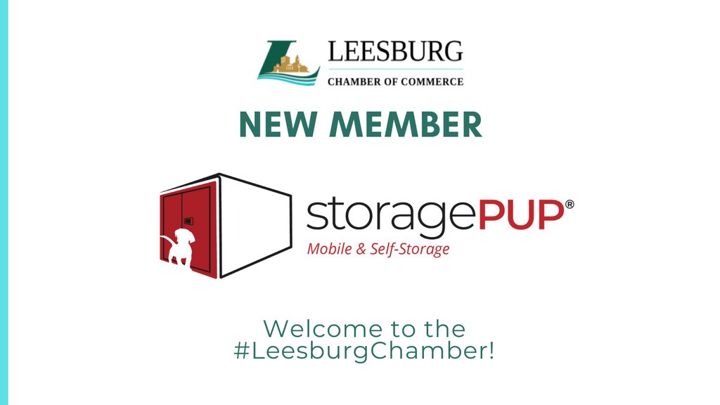 Welcome new #LeesburgChamber member, StoragePup of Leesburg!

Learn more: storagepup.com