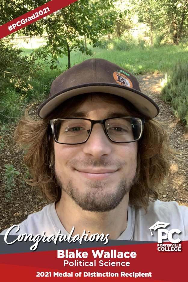 PCollegePirates's tweet photo. Congratulations to Blake Wallace for being chosen as one of our 2021 Medal of Distinction recipients! #PCGrad2021 #PCGradsRock #PCVirtualGrad #PCclassof21 https://t.co/JOnKZT4kVW