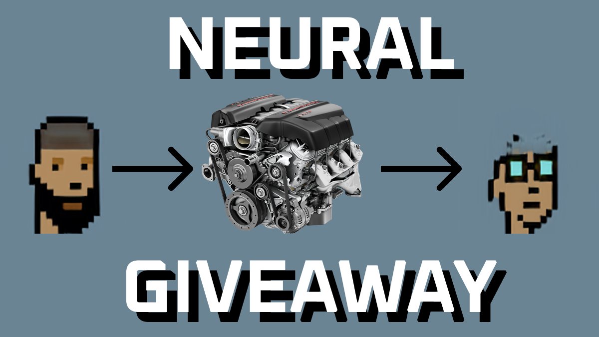 NeuralPunks's tweet photo. Hey guys! Since we were listed on @dapp and @DappRadar we got 30 followers, so we want to make a giveaway! All you need to do:

✅ subscribe to @NeuralPunks account
✅ retweet this post
✅ add a comment with tag #wantneuralpunk below

#BSC #NFT #BinanceSmartChain #AI https://t.co/qZMu0Al35q