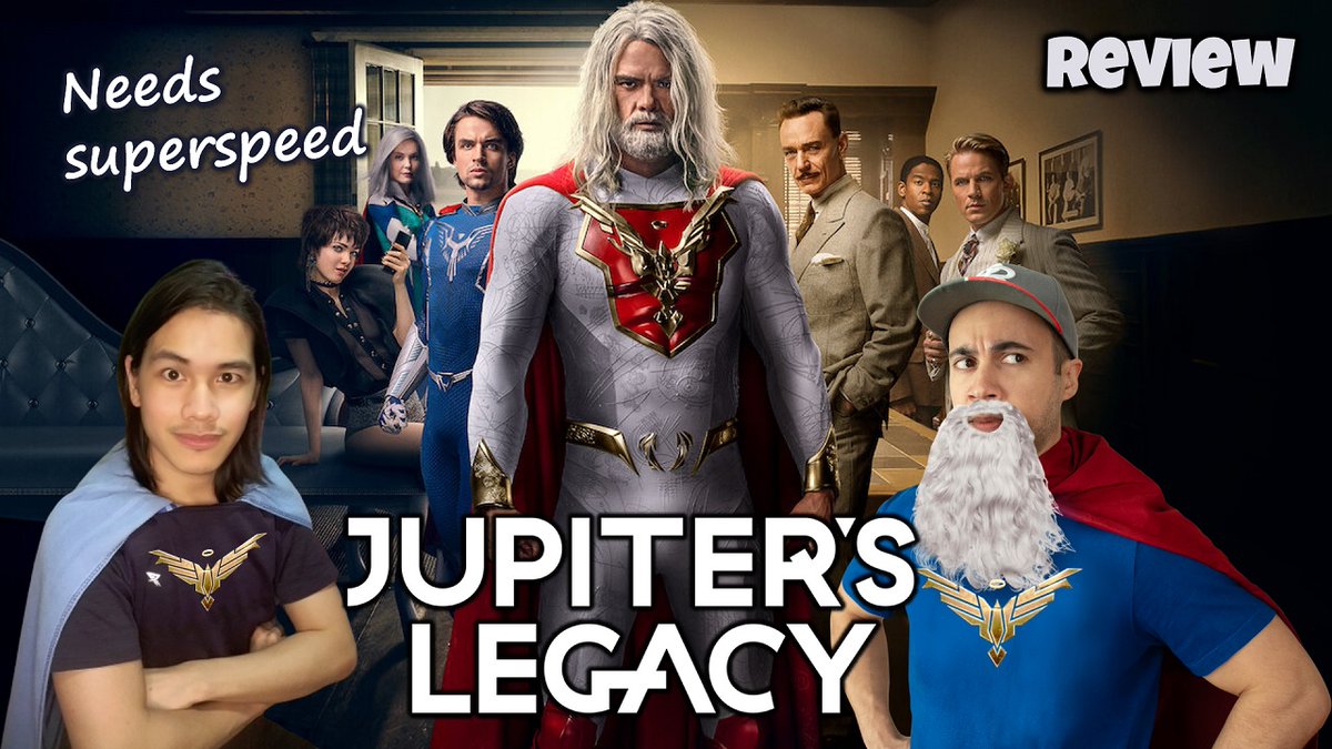 screenkingsPH's tweet photo. As much as we want to love #JupitersLegacy it's another #Netflix show that does not know what it wants to be. Also please send superspeed coz the pacing is sloow. Review below 👇👇
https://t.co/WuvjehJTkR
https://t.co/WuvjehJTkR
#JoshDuhamel #LeslieBibb #JupitersLegacyNetflix https://t.co/JD20FFsll7