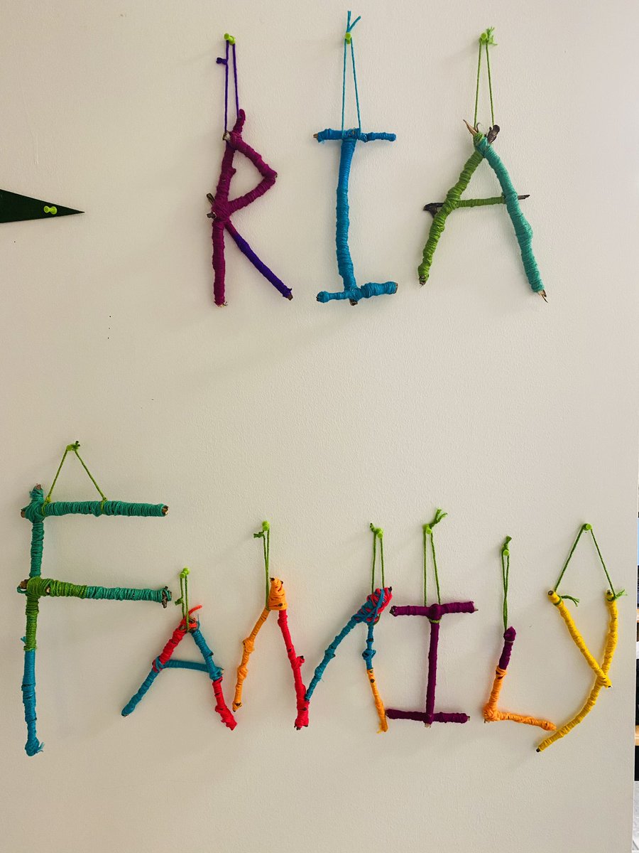 Big upgrade to our classroom gallery wall thanks to some crafty students💚🤎 <a href="/RCSDRIA/">RIA</a>