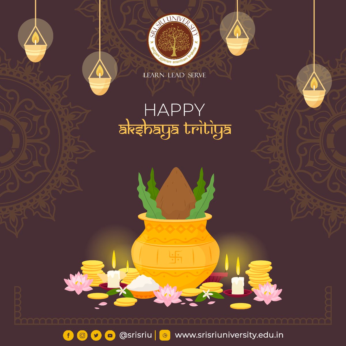 Sri Sri University tweet media