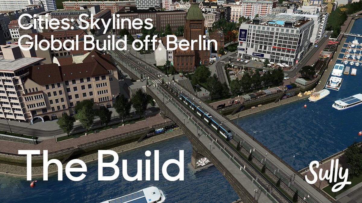 Sully_Skylines's tweet photo. Just a little bit hyped for the global build off judging tomorrow regardless of the outcome, got the afternoon off so can tune in live 🙌 released a build video yesterday if want to check it out https://t.co/Pmj6h5hXjs #CitiesSkylines #letsbuildberlin #globalbuildoffberlin https://t.co/ZM7VbLvGMY