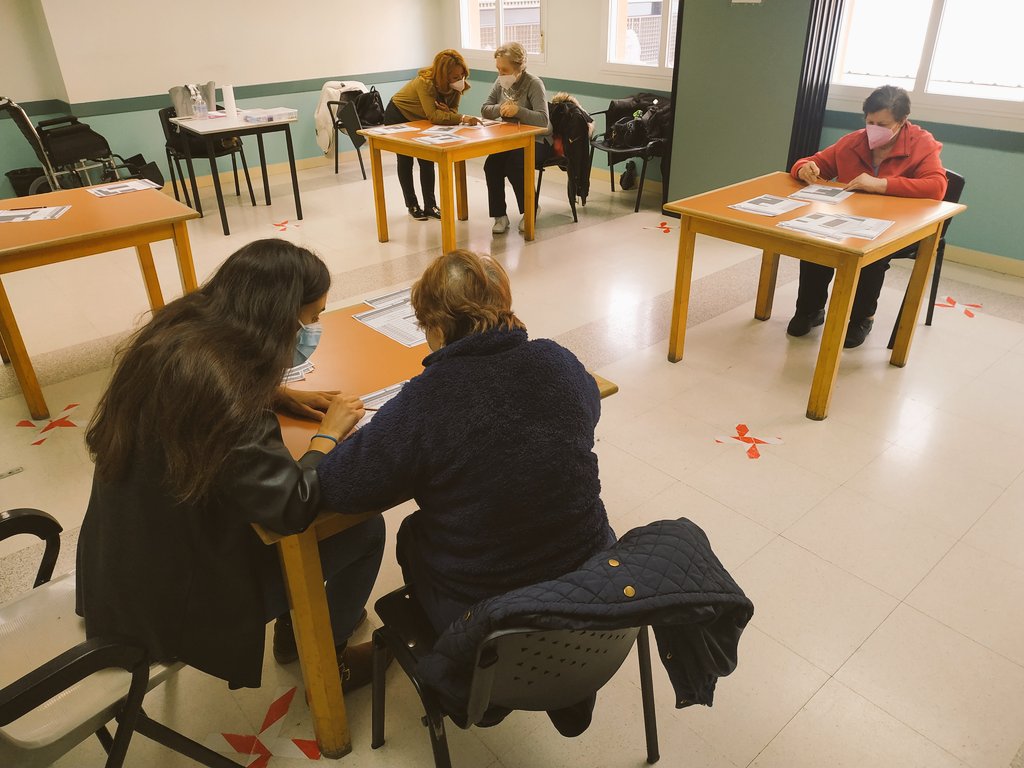 rehabictus's tweet photo. Dentro de la terapia de #EstimulaciónCognitiva, nuestra neuropsicóloga planifica las actividades en base a varias áreas. Hoy trabajamos la estimación temporal y la planificación.

#ictus #dañocerebral #dca #acv #stroke #neurorrehabilitacion #leganes https://t.co/oTvoCqyTnu