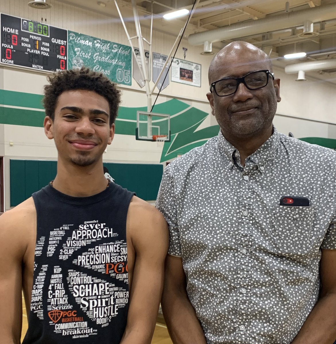 Congratulations to our PDF Scholarship Recipients, Ashlan Lucero, Jarod Moren &amp; Josiah Frank. Pictured here with the PHS mentor they honored in their submitted essay.